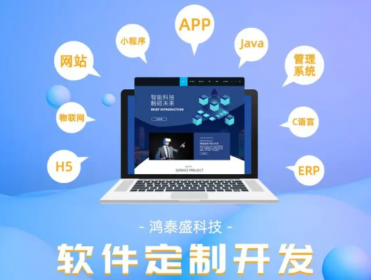 H5定制开发 页面制作 APP公众号 网站搭建 鸿泰盛科技